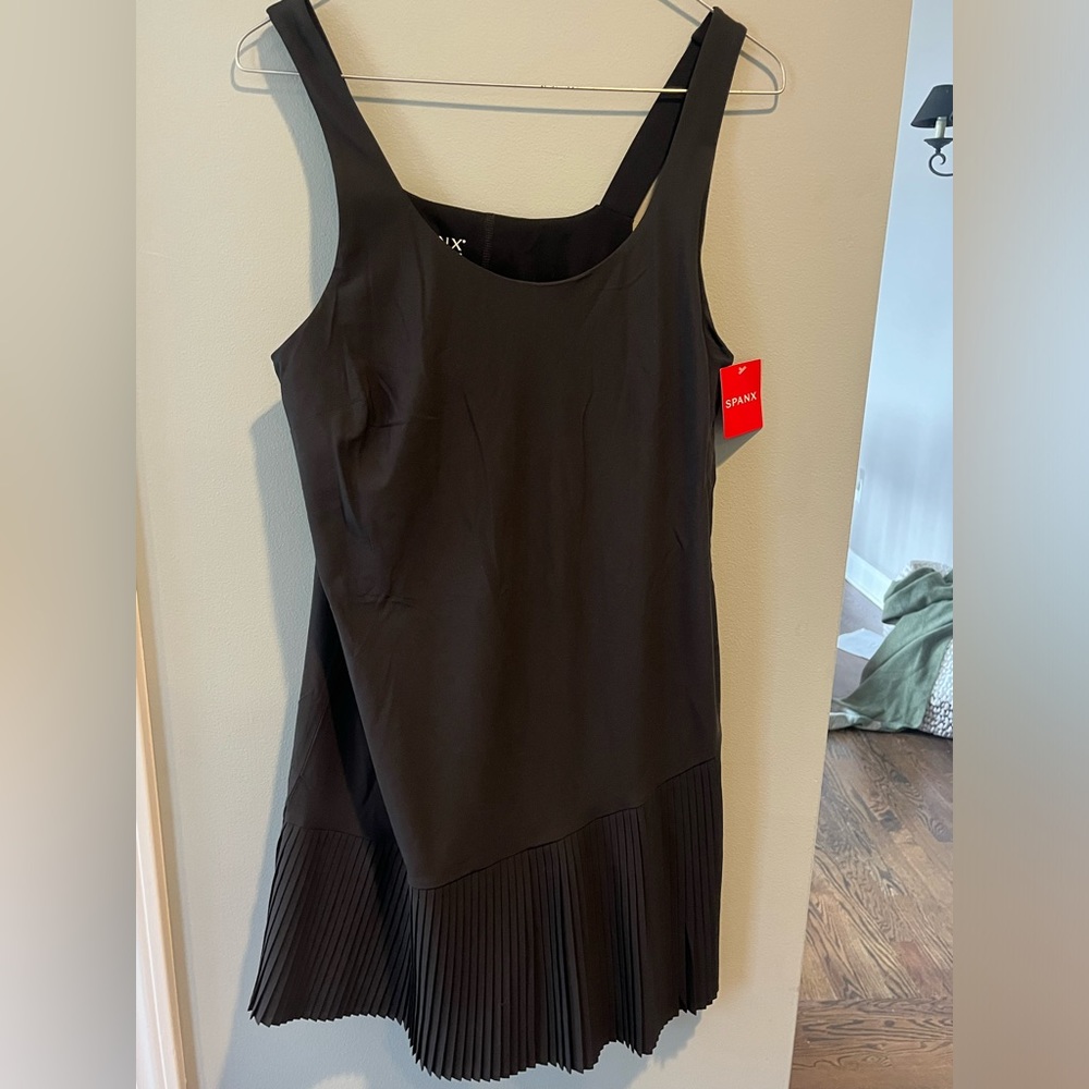 SPANX Black Sleeveless Dress
